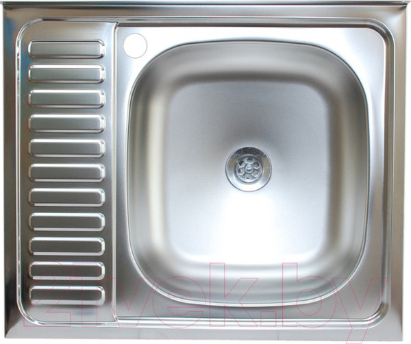Изображение товара Мойка кухонная КромРус S 417 RUS (чаша справа)
