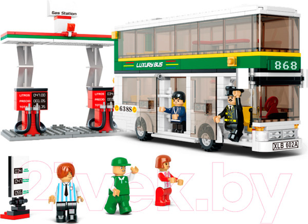 Изображение товара Конструктор Sluban Двухэтажный автобус / M38-B0331 (403эл)