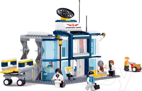 Изображение товара Конструктор Sluban Международный аэропорт / M38-B0367 (678эл)