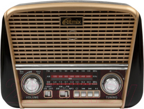 Изображение товара Радиоприемник Ritmix RPR-050 (золото)
