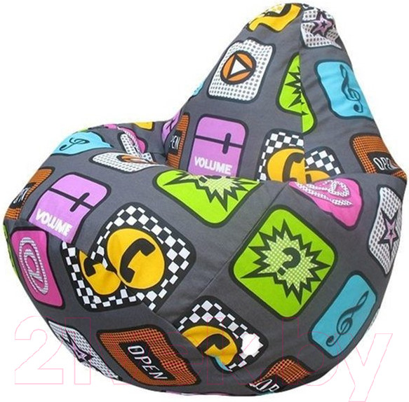 Изображение товара Бескаркасное кресло Flagman Груша Макси XXL Г2.4-07 (Плей 01)