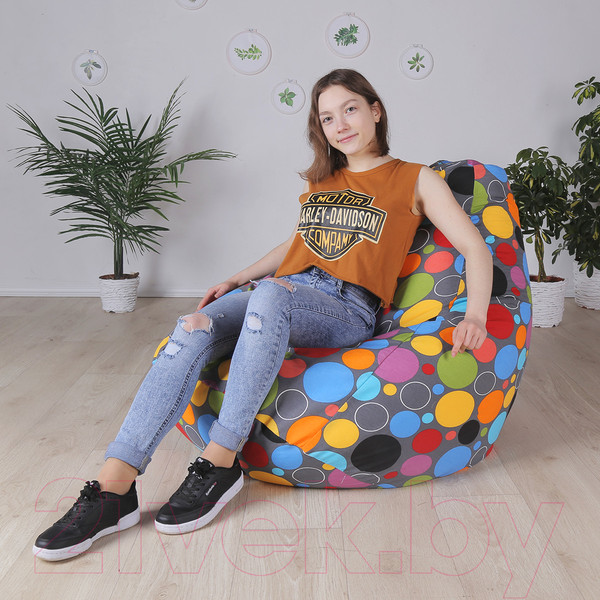 Изображение товара Бескаркасное кресло Flagman Груша Макси XXL Г2.4-10 (Боро)