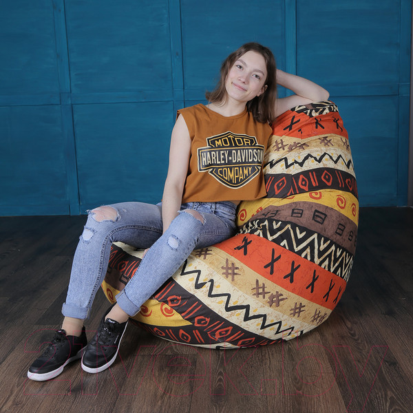 Изображение товара Бескаркасное кресло Flagman Груша Макси XXL Г2.4-11 (Африкан)