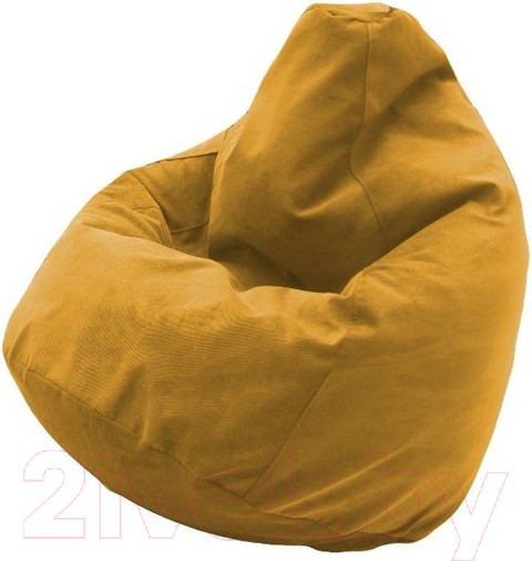 Изображение товара Бескаркасное кресло Flagman Груша Мега XXXL Г3.5-35 (желтый)