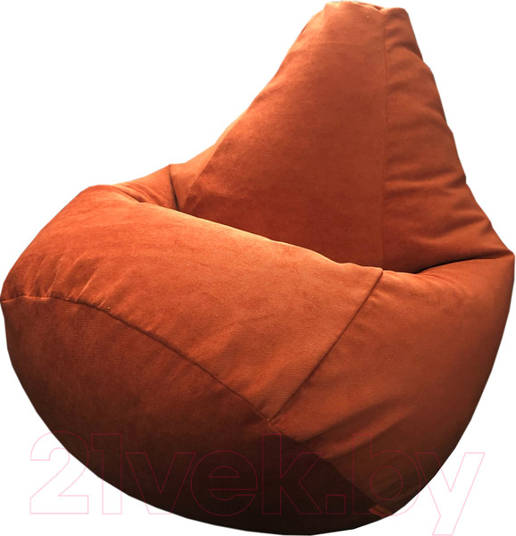 Изображение товара Бескаркасное кресло Flagman Груша Мега XXXL Г3.5-49 (кирпичный)