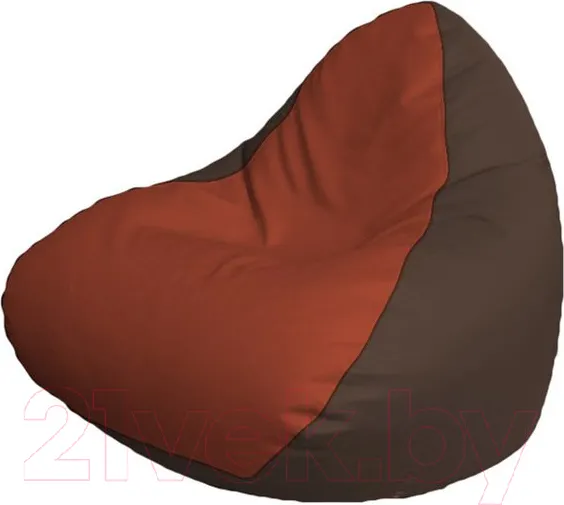 Изображение товара Кресло-мешок Flagman Relax P2.3-75 (красный/коричневый)