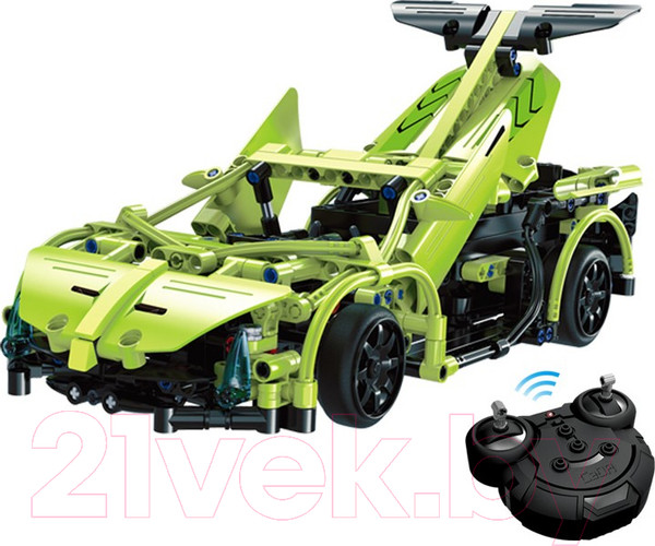 Изображение товара Конструктор управляемый CaDa Гоночная машина C51007W (на радиоуправлении)