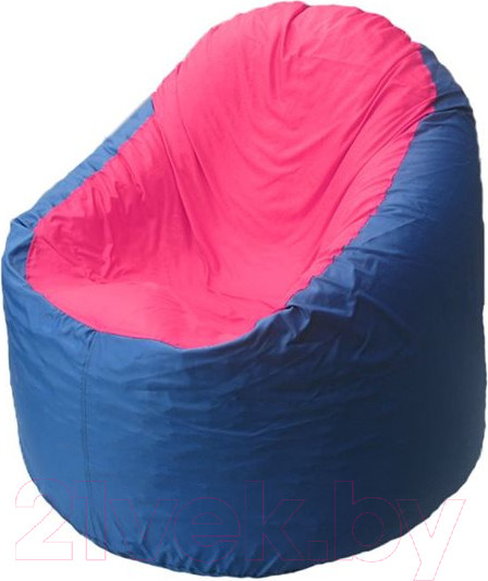 Изображение товара Бескаркасное кресло Flagman Bravo B1.1-34 (фуксия/синий)