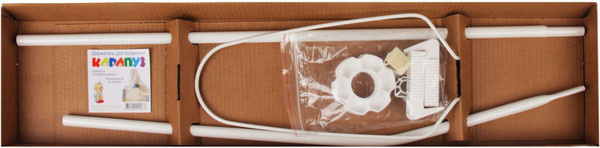 Изображение товара Крепление для балдахина в кроватку Карапуз Держатель в пенале