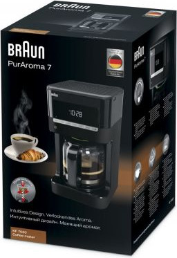 Изображение товара Капельная кофеварка Braun KF7020BK