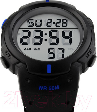 Изображение товара Часы наручные мужские Skmei 1068-3 (черный/синий)