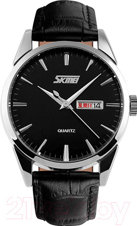 Изображение товара Часы наручные мужские Skmei 9073-4 (черный/серебристый)