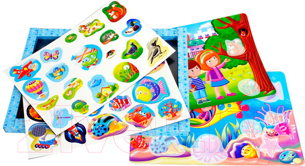 Изображение товара Развивающая игра Десятое королевство Магнитные истории. Мир вокруг / 01950