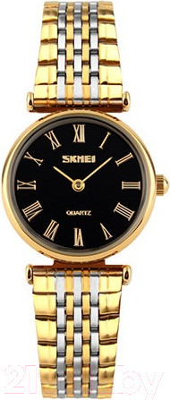 Изображение товара Часы наручные женские Skmei 9105-7 (золото/черный)