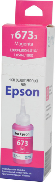 Изображение товара Контейнер с чернилами White Ink L800 Magenta (70мл)