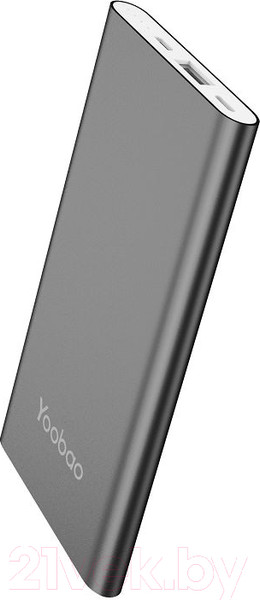 Изображение товара Портативное зарядное устройство Yoobao PL5 (5000 мАч, серый)