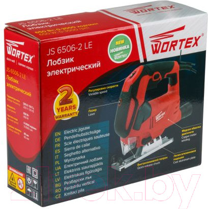 Изображение товара Электролобзик Wortex JS 6506-2 LE (JS65062LE0021)