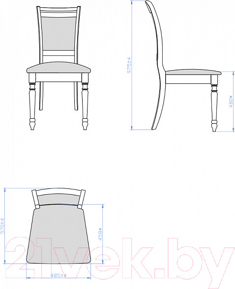 Изображение товара Стул Мебель-Класс Ника 3.001.01 (Р-43)