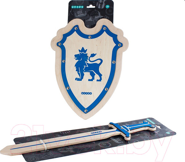 Изображение товара Меч игрушечный Woody Меч рыцаря английский / 01911