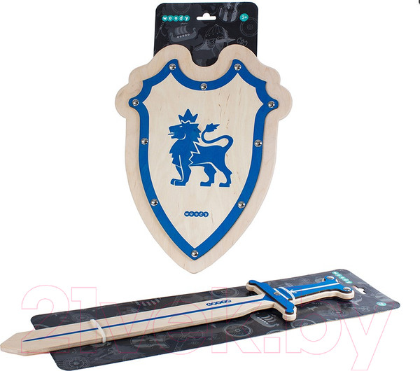 Изображение товара Щит игрушечный Woody Щит рыцаря английский / 01959