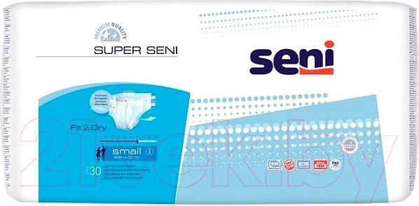 Изображение товара Подгузники для взрослых Seni Super Air Small (30шт)