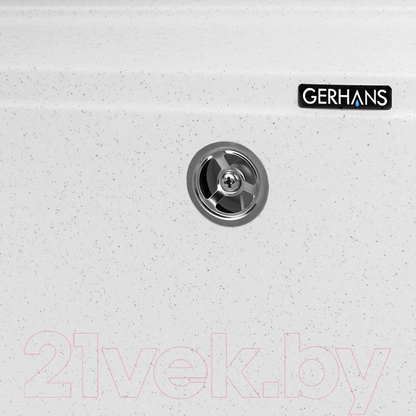 Изображение товара Мойка кухонная Gerhans A12 (белый)