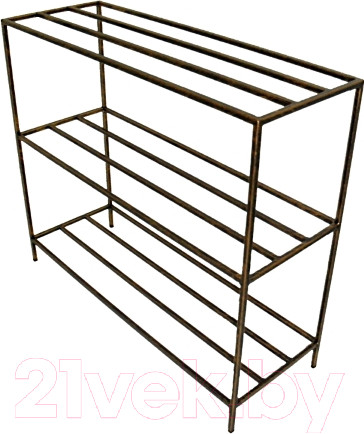 Изображение товара Полка для обуви Dudo ПО-3 (черный)