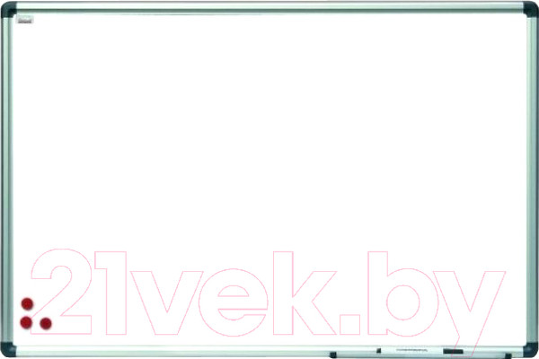 Изображение товара Магнитно-маркерная доска 2x3 ALU23 TSA129 (90x120, белый)
