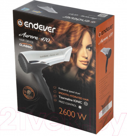 Изображение товара Фен Endever Aurora-470 (перламутрово-коричневый)