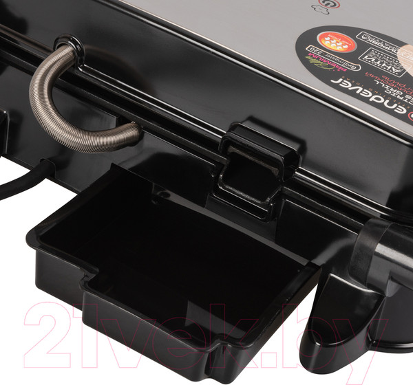 Изображение товара Электрогриль Endever Grillmaster 220 (серебристый/черный)