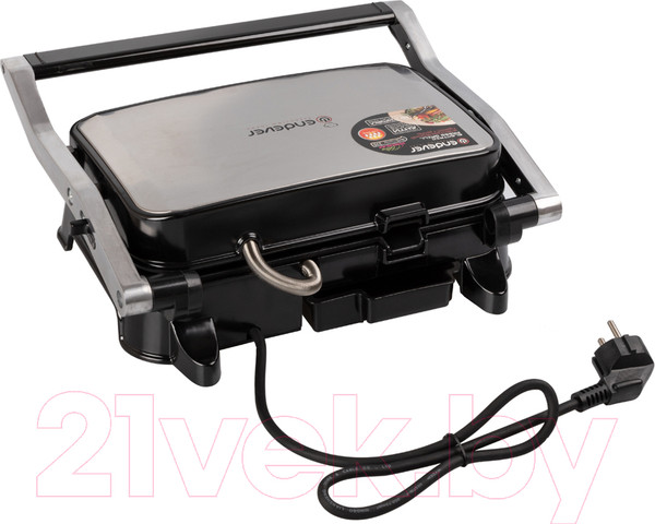 Изображение товара Электрогриль Endever Grillmaster 220 (серебристый/черный)