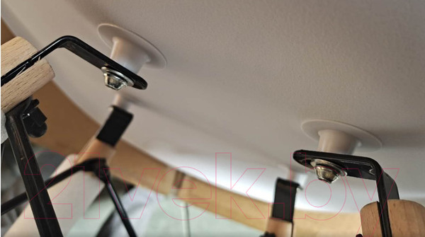 Изображение товара Стул Mio Tesoro Бари SC-001 (белый/дерево)