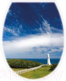 Изображение товара Сиденье для унитаза Bisk Iris Foto 04152 (пляж)