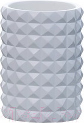 Изображение товара Стакан для зубной щетки и пасты Axentia Vegas 126774 (белый)