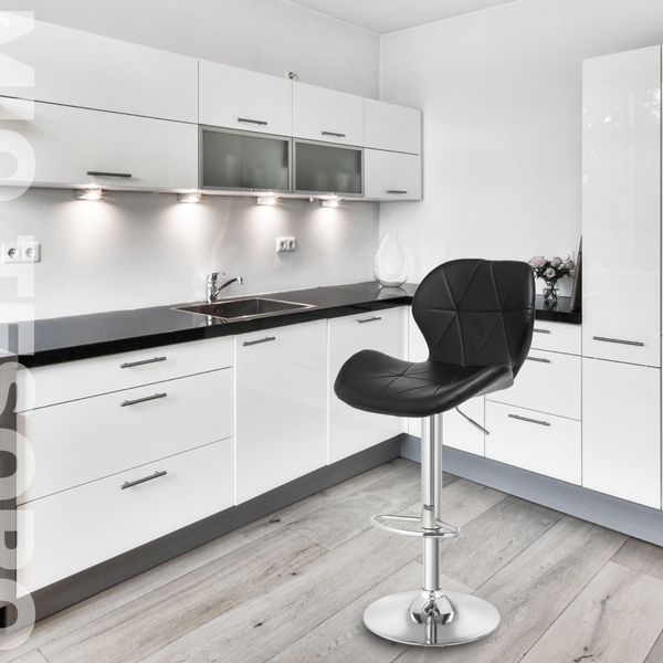 Изображение товара Стул барный Mio Tesoro Грация BS-035 (черный/хром)