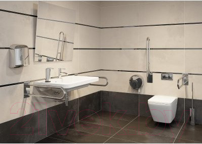 Изображение товара Поручень Bisk Pro 05499 (хром)