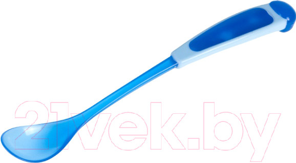 Изображение товара Ложка для кормления Canpol С длинной ручкой 5+ / 56/582 (голубой)