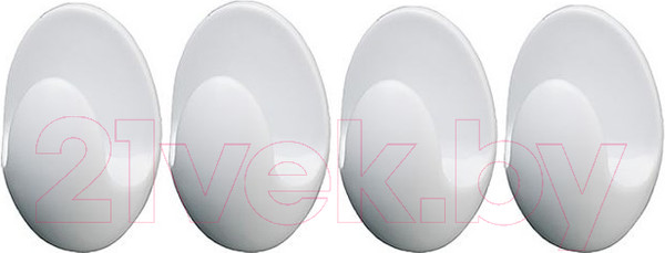 Изображение товара Набор крючков Bisk Trendy 05755 (белый)