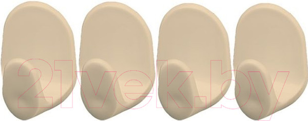 Изображение товара Набор крючков Bisk Trendy 05757 (бежевый)