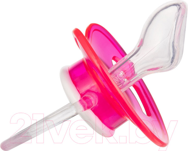 Изображение товара Пустышка Canpol Природа силиконовая анатомическая 18мес / 22/508 (розовый)