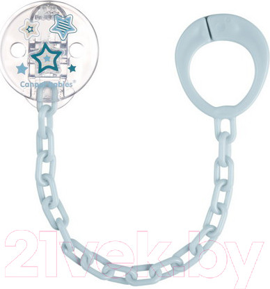 Изображение товара Держатель для пустышки Canpol Newborn Baby / 10/877 (голубой)