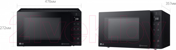 Изображение товара Микроволновая печь LG MW23R35GIB