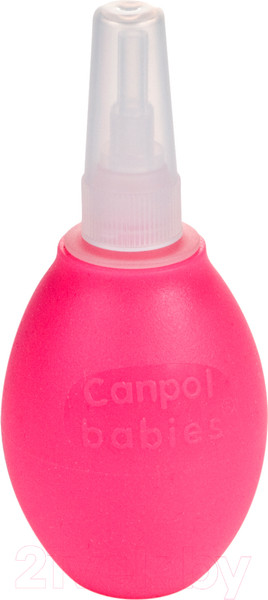 Изображение товара Аспиратор детский Canpol С двумя насадками / 9/119 (розовый)
