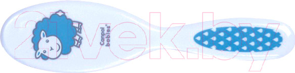 Изображение товара Набор для ухода за волосами детский Canpol Щетка для волос мягкая и расческа / 2/417 (белый/голубой)