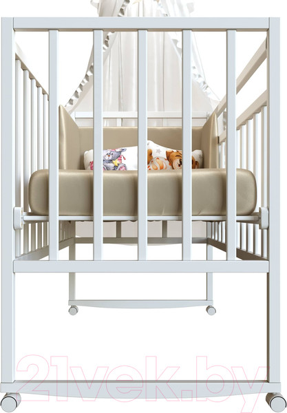 Изображение товара Детская кроватка VDK Magico Mini / Кр1-02м (белый)