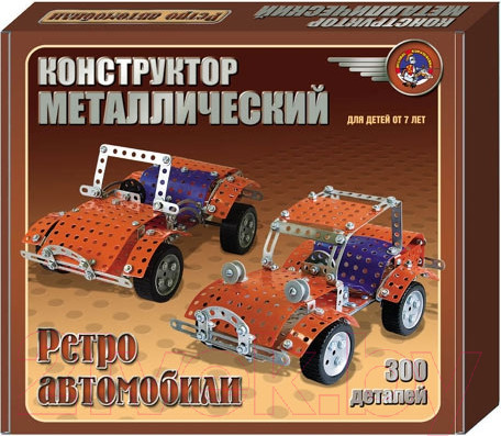 Изображение товара Конструктор Десятое королевство Ретро-авто / 00950 (300эл)