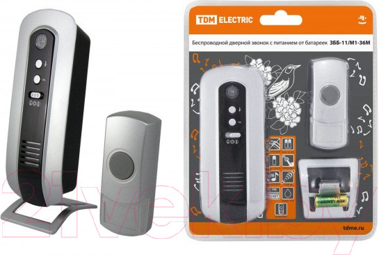 Изображение товара Электрический звонок TDM SQ1901-0004