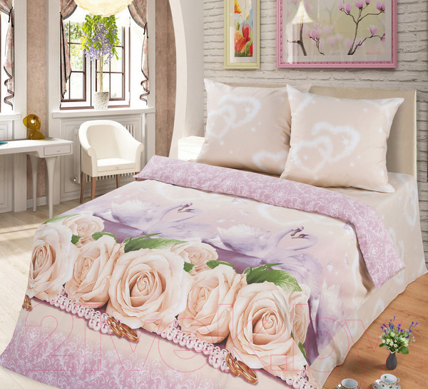 Изображение товара Комплект постельного белья АртПостель Гармония 504