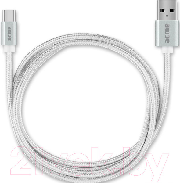Изображение товара Кабель Acme CB2041S (1м, серебристый)