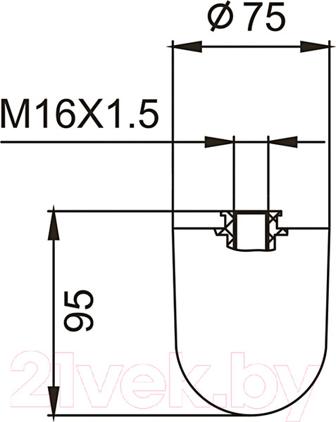 Изображение товара Насадка для ершика Frap F33901